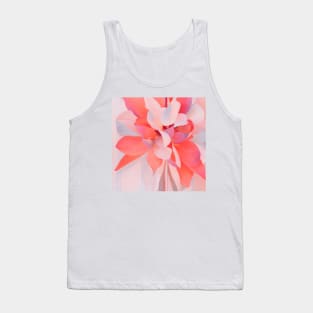 Delicate Pink Bouquet Tank Top